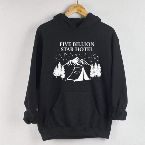 Eco-Friendly 5 Billion Star Hotel Comfy and Cozy Sweatshirt Hoodie - Picture 2 of 2